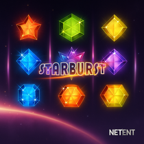 PlayIO - Starburst Slot Game - NetEnt Casino Game